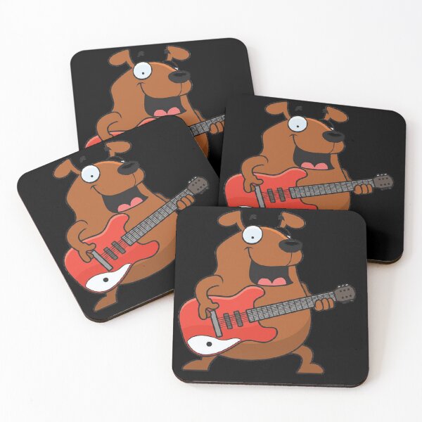 Item preview, Dog play guitar Funny smile Dog  designed and sold by Cool Store.