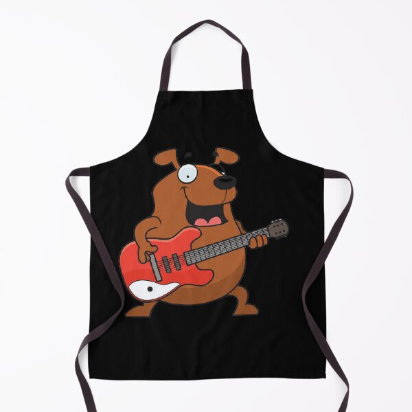Item preview, Dog play guitar Funny smile Dog designed and sold by Cool Store.