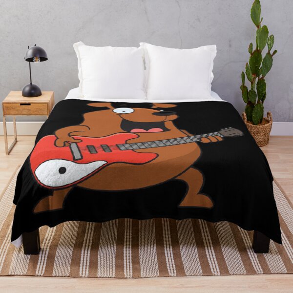 Item preview, Dog play guitar Funny smile Dog designed and sold by Cool Store.