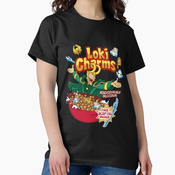 Item preview, Loki Charms Müsli - Gott des Unfugs designed and sold by marinaeloise.