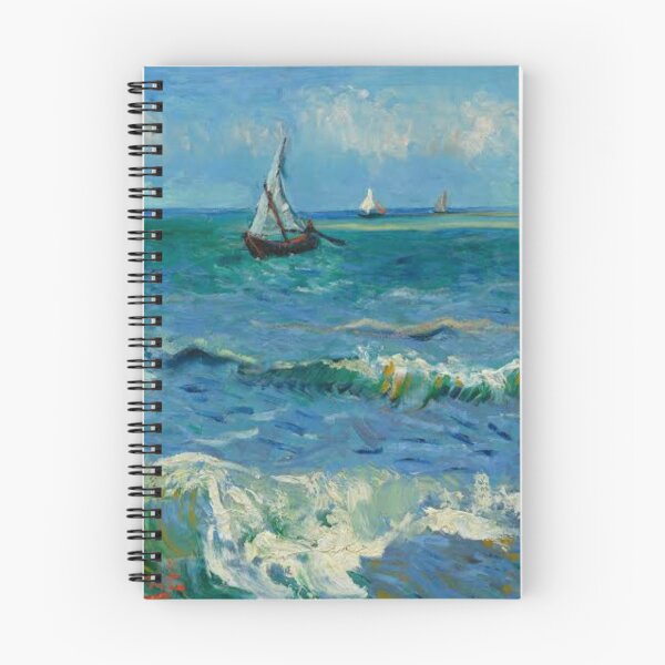 Item preview, Vincent Van Gogh - The Sea at Les Saintes-Maries-de-la-Mer,No 01. designed and sold by Vivanne-art.