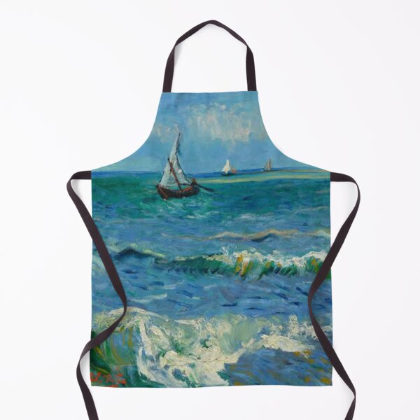 Item preview, Vincent Van Gogh - The Sea at Les Saintes-Maries-de-la-Mer,No 01. designed and sold by Vivanne-art.