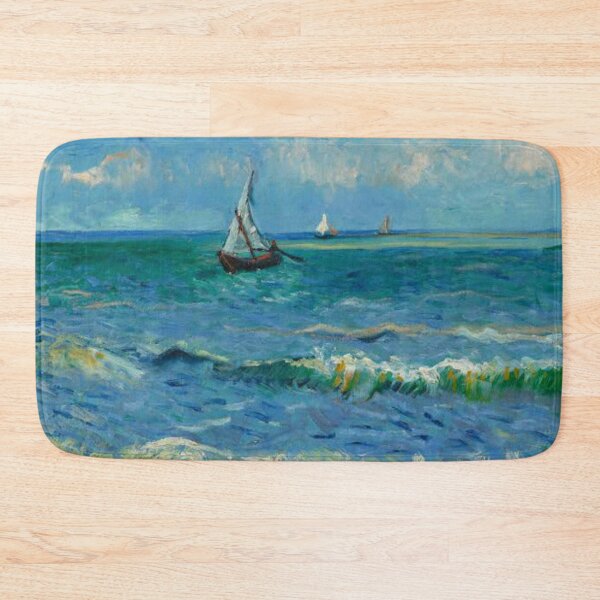 Item preview, Vincent Van Gogh - The Sea at Les Saintes-Maries-de-la-Mer,No 01. designed and sold by Vivanne-art.