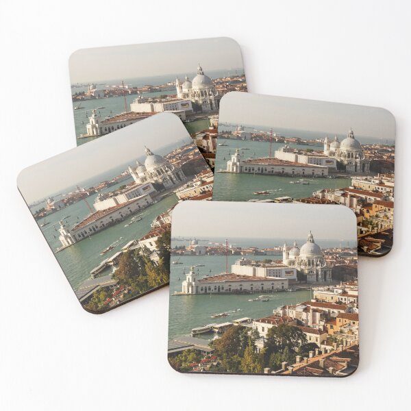 Item preview, Venice, Italy - Basilica di Santa Maria della Salute from Above designed and sold by Georgia Mizuleva.