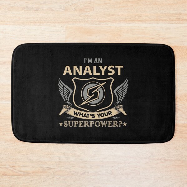 Artikelvorschau, Analyst T-Shirt - Superpower Job Geschenkartikel Tee entworfen und verkauft von ymaszcarme.