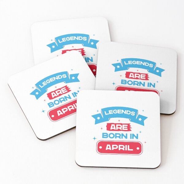 Item preview, Legends Are Born In April designed and sold by PrasartShop.