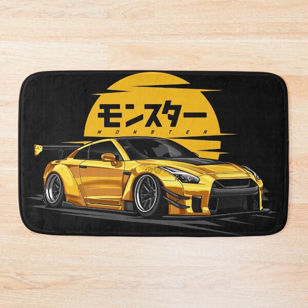 Item preview, Japanese Monster GTR R35 (Yellow) designed and sold by JioojiProject.