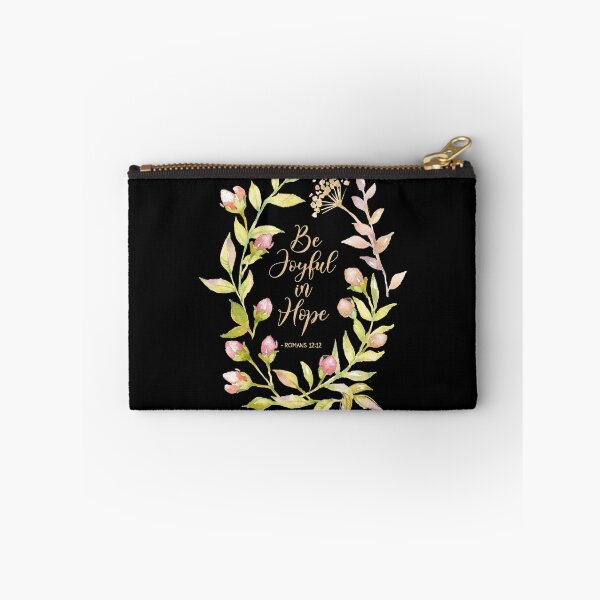 Item preview, Romans 12:12 - Be Joyful In Hope - Black designed and sold by amazingjoy.