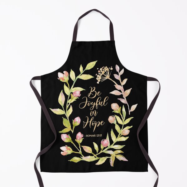 Item preview, Romans 12:12 - Be Joyful In Hope - Black designed and sold by amazingjoy.