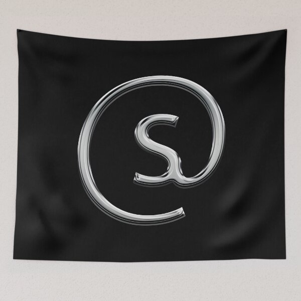 Item preview, Capital S in an @ sign designed and sold by Logo-stick.