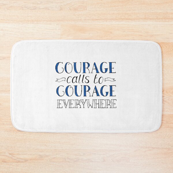 Item preview, Courage Calls to Courage Everywhere Quote from Millicent Fawcett designed and sold by Maddy Bennett.
