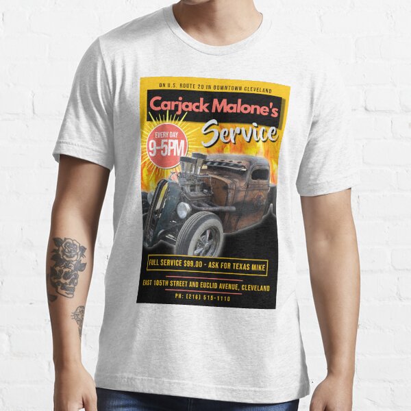 "Carjack Malone Hershe Las Palmas Escape from L.A." Tshirt for