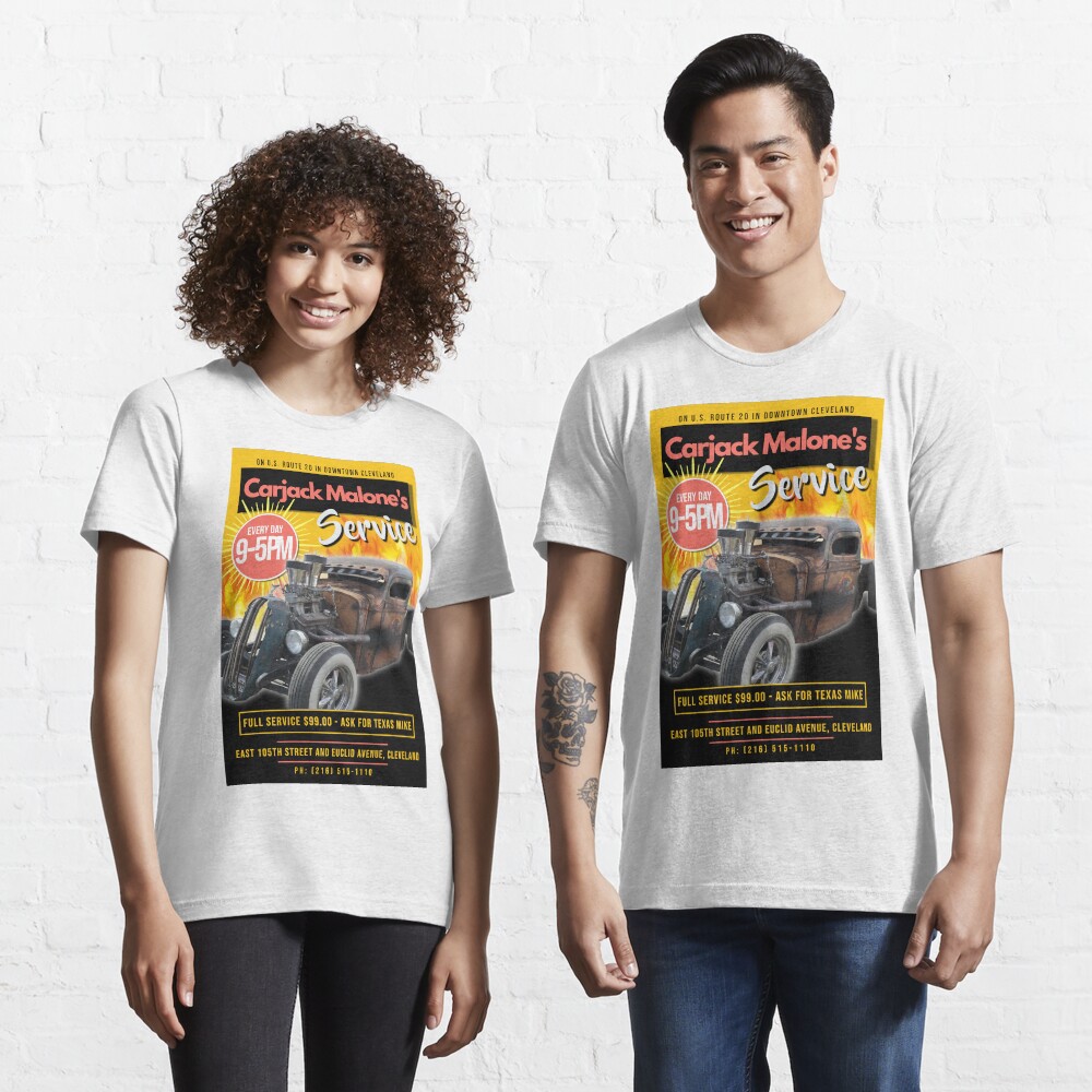 "Carjack Malone Hershe Las Palmas Escape from L.A." Tshirt for