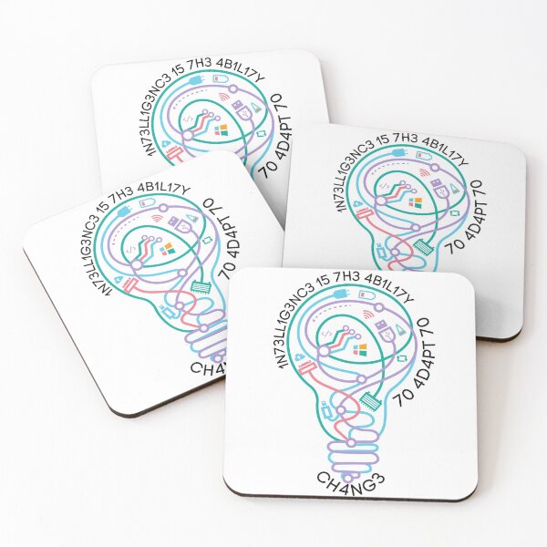 Item preview, Intelligence Is The Ability To Adapt To Change designed and sold by RetroOG.