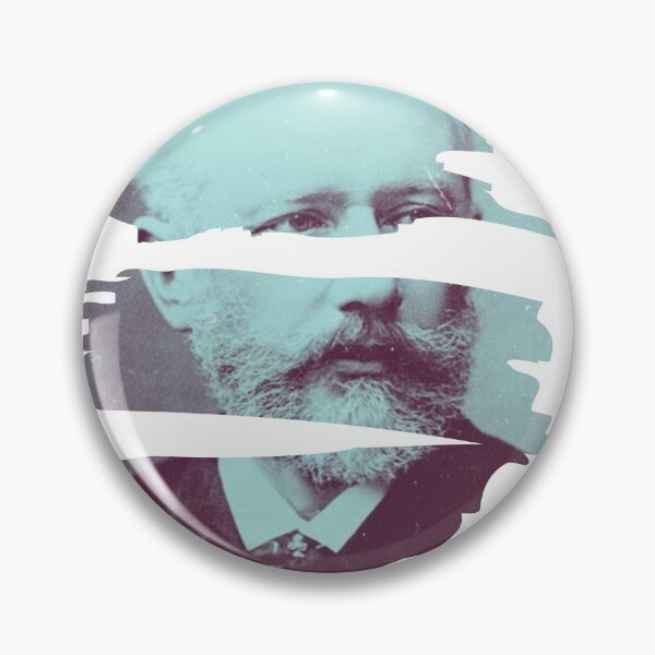 Item preview, Tchaikovsky brushstroke designed and sold by Musicianst0re.