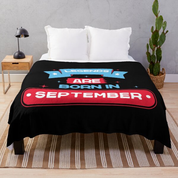 Item preview, Legends Are Born In September designed and sold by PrasartShop.