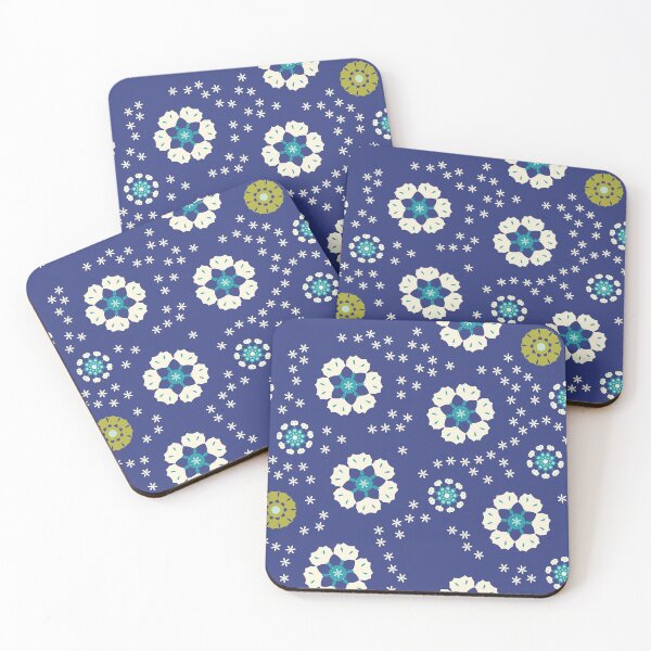 Item preview, Modern Flower Pattern Artwork 07 Color 01 designed and sold by Stefanie Boike.