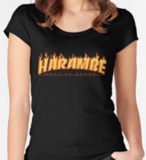 Harambe Apparel & Accessories Women's Fitted Scoop T-Shirt