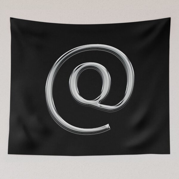 Item preview, Capital Q in an @ sign designed and sold by Logo-stick.
