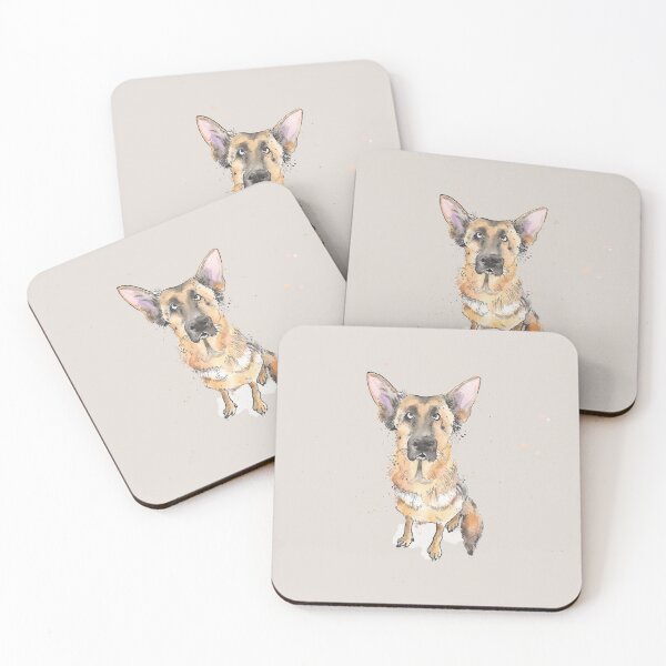 Item preview, German Shepherd dog - funny Alsatian   designed and sold by Luci Power.