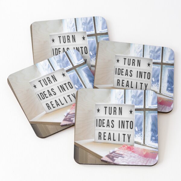 Item preview, Ideas Into Reality Motivational  designed and sold by mwagie.