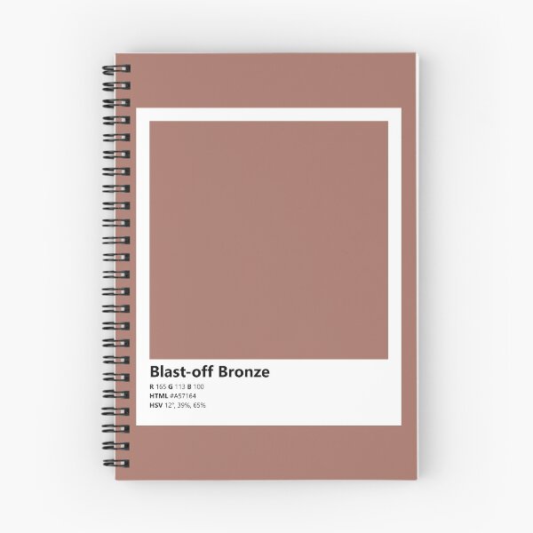 Item preview, Color Swatch/Card (Blast-off Bronze) designed and sold by Pestorian.