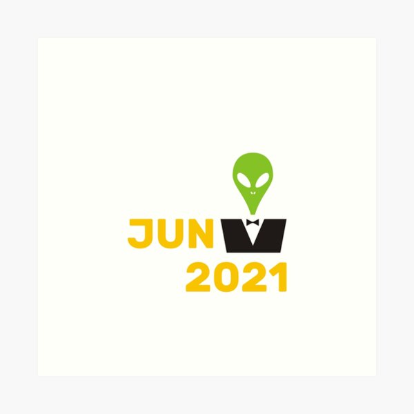 UFO Report June 2021 Kunstdruck