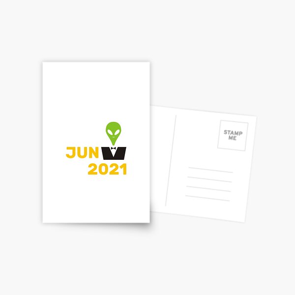 UFO Report June 2021 Postkarte