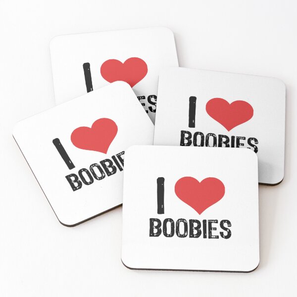 Item preview, I Love Boobies designed and sold by The "I Love Everything" Shop.
