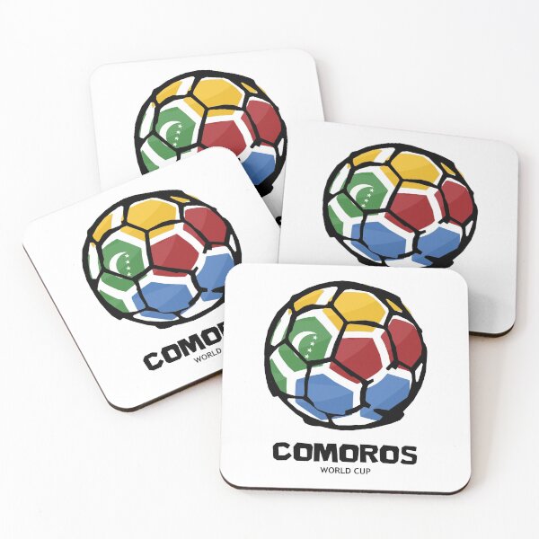 Item preview, Comoros Football Country Flag designed and sold by KewaleeTee.