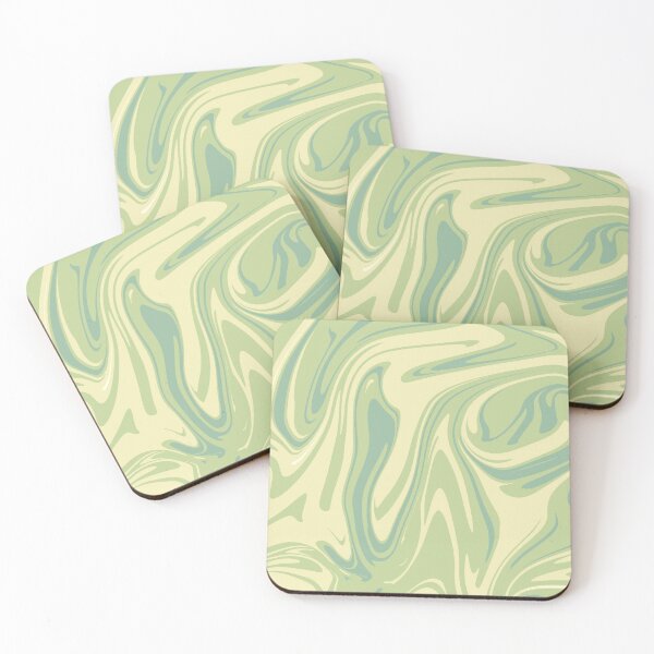 Item preview, Green Watermarble Print designed and sold by theLSshop.