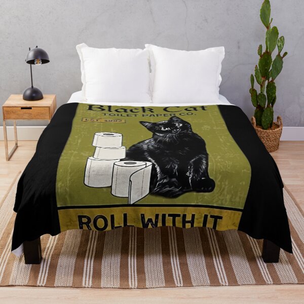 Item preview, Blak Cat Toilet Paper Co designed and sold by Ada Ochoa.