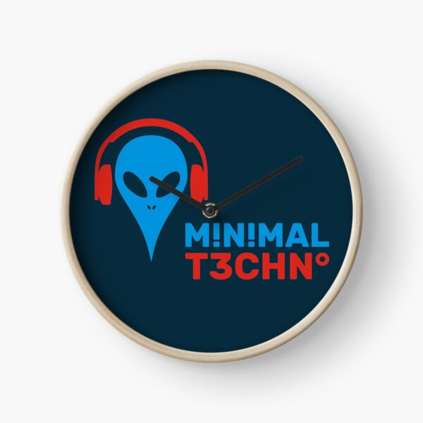 Minimal Techno Uhr
