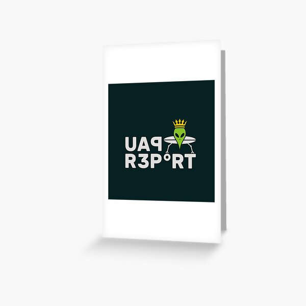UAP Report Grußkarte