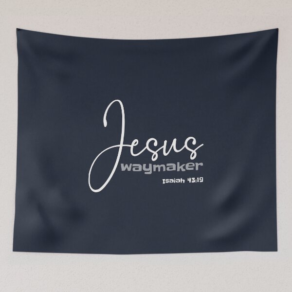 Item preview, Christian Design - Jesus, Waymaker - Isaiah 43 verse 16 designed and sold by simplydesignart.