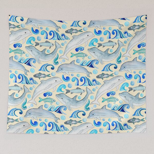 Item preview, Dolphin Frolic designed and sold by Tangerine-Tane.