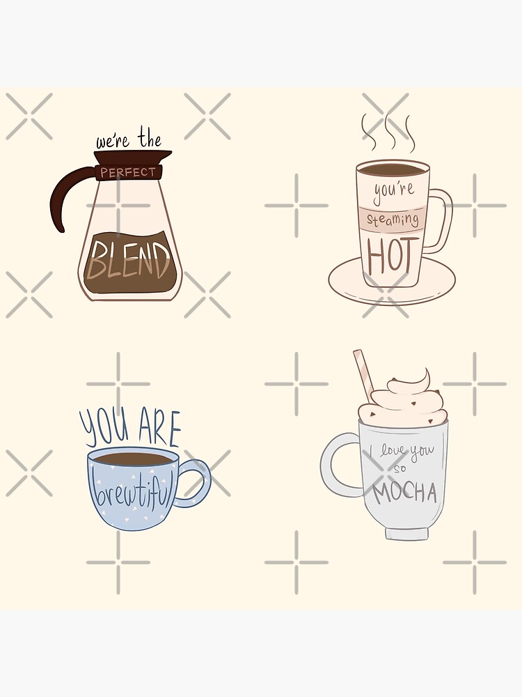 Coffee Cup Cute Illustration Tumblr Aesthetic Icon | Greeting Card