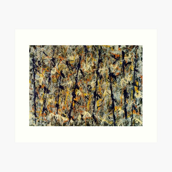 Nummer 11 --- Jackson Pollock Kunstdruck