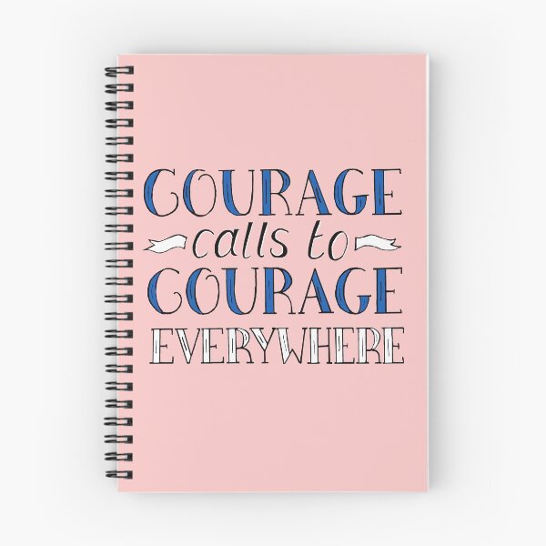 Item preview, Courage Calls to Courage Everywhere Quote from Millicent Fawcett designed and sold by Maddy Bennett.