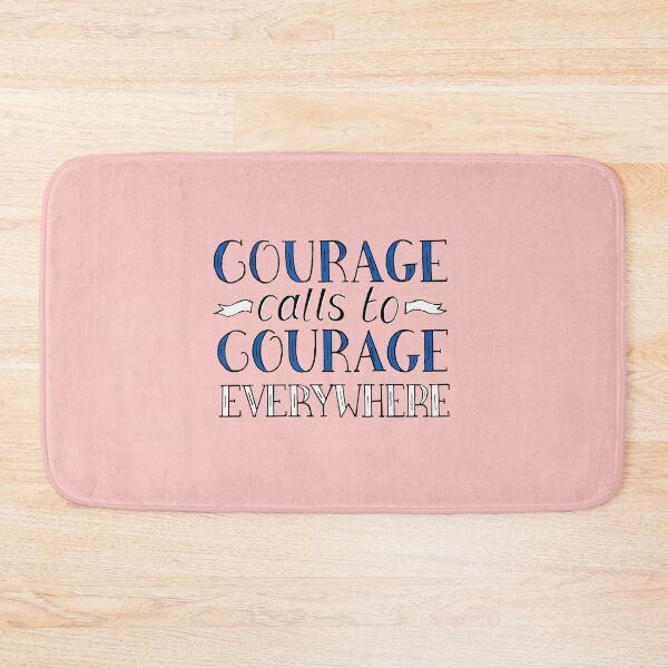 Item preview, Courage Calls to Courage Everywhere Quote from Millicent Fawcett designed and sold by Maddy Bennett.