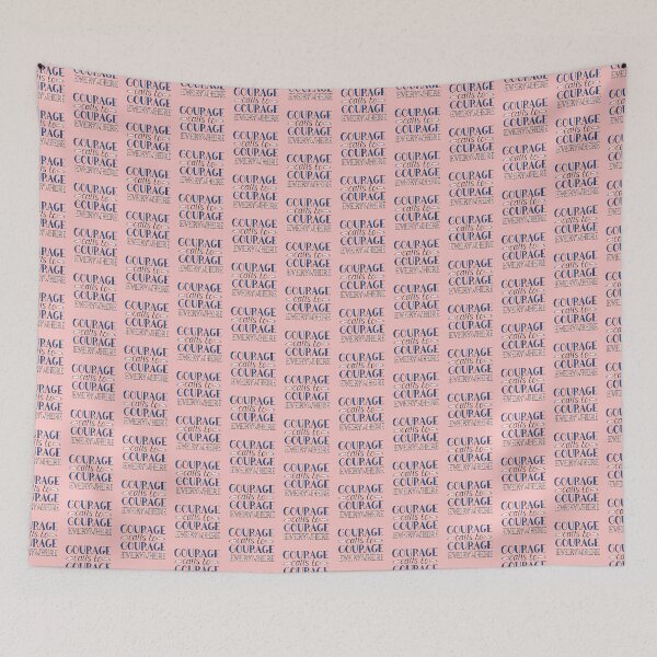Item preview, Courage Calls to Courage Everywhere Quote from Millicent Fawcett designed and sold by Maddy Bennett.