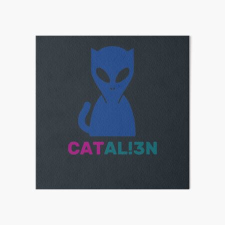 Cat Alien Galeriedruck