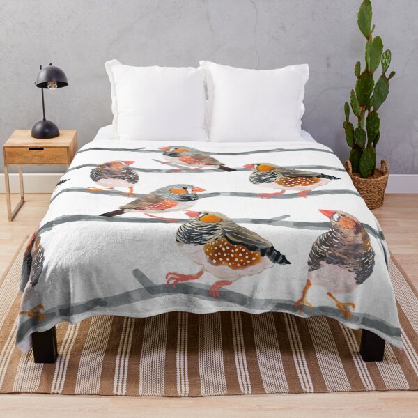 Item preview, Zebra Finch flock designed and sold by orangerinka.