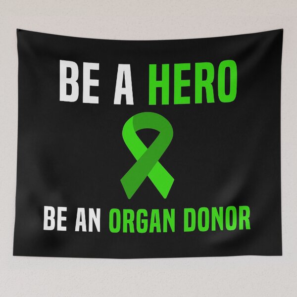 Item preview, Be A Hero Be An Organ Donor designed and sold by Color-Sparkle.