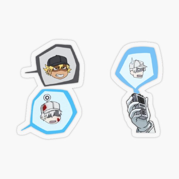 Cells At Work Transparent Stickers Redbubble