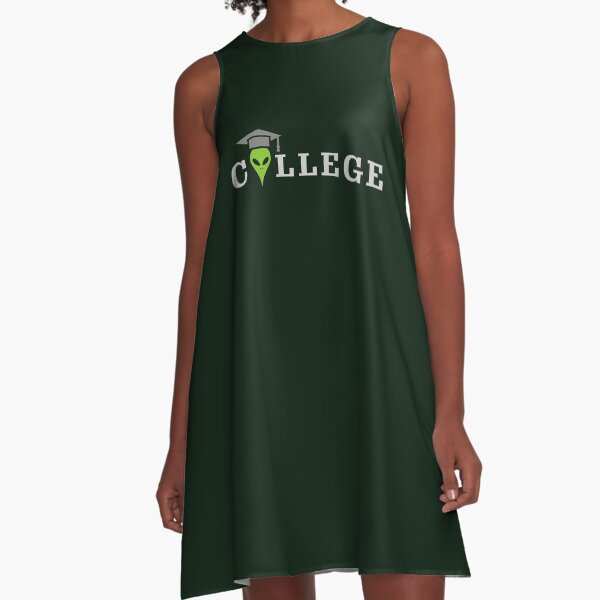 College A-Linien Kleid