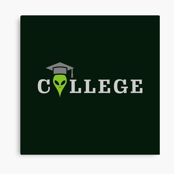 College Leinwanddruck