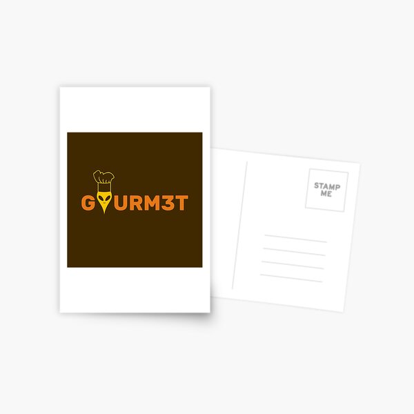Gourmet Koch Postkarte