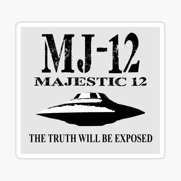 MAJESTIC 12 Sticker