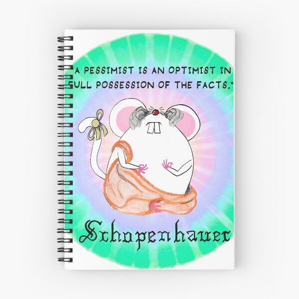 Item preview, SCHOPENHAUER...pessimist...optimist  designed and sold by letiziahoffmann.